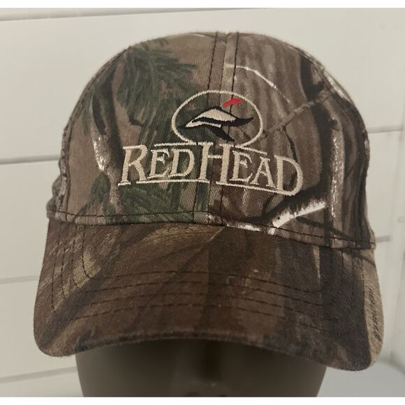 RedHead Real Tree Camouflage Baseball Cap Hat Strapback Toddler Size - Picture 1 of 7